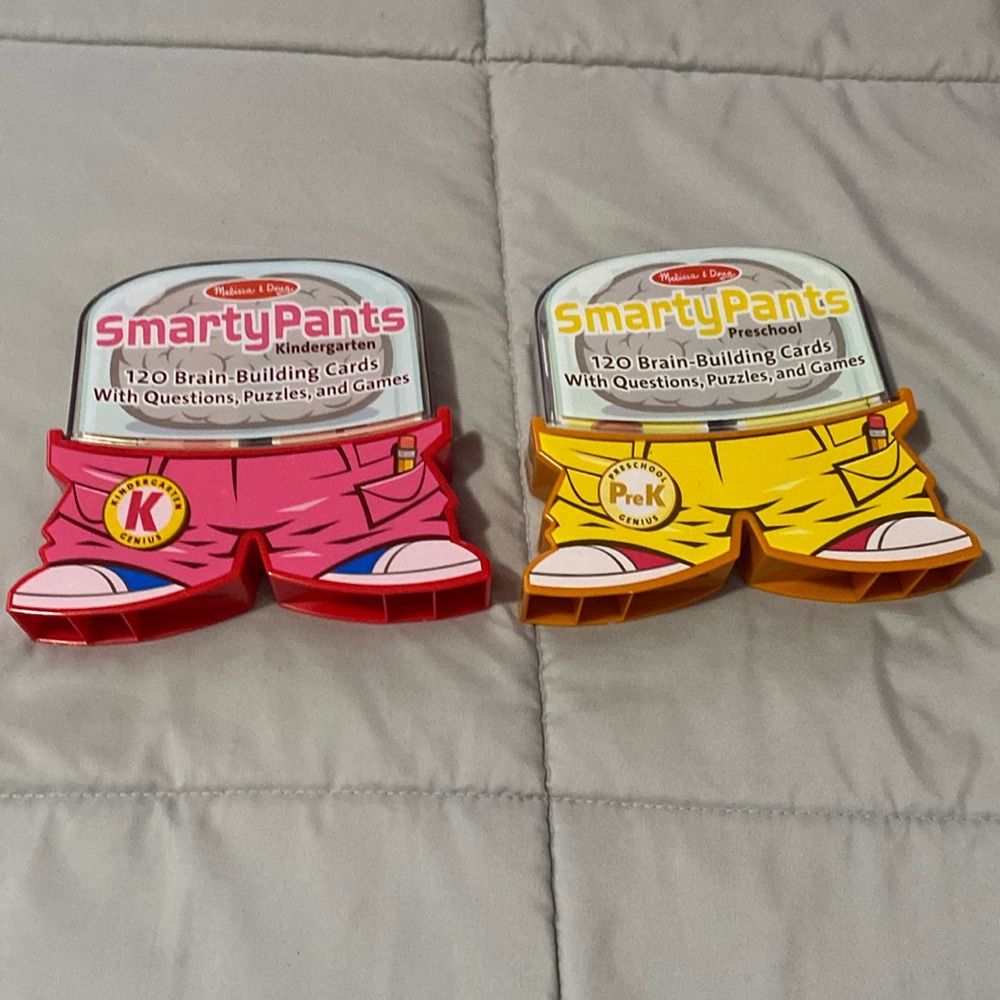 Lot smarty pants brain building cards